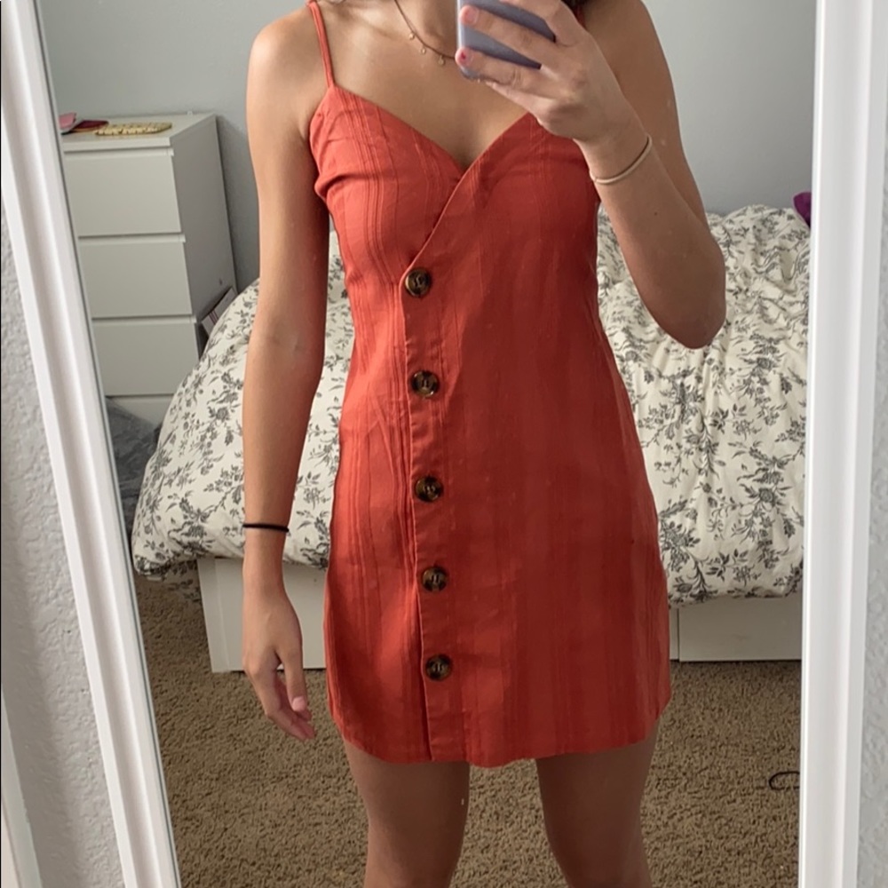 Salmon Colored Dress